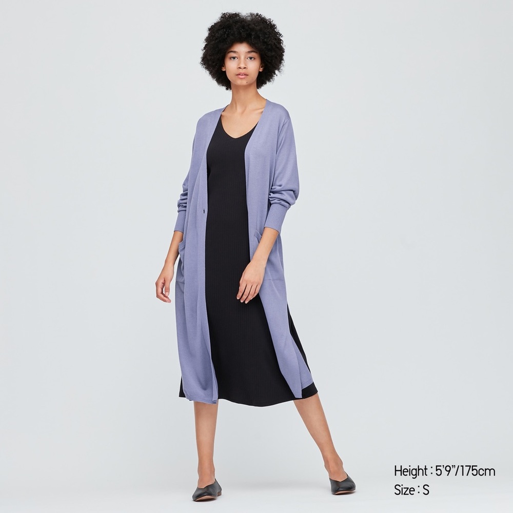 Uniqlo longline UV protection cardigan